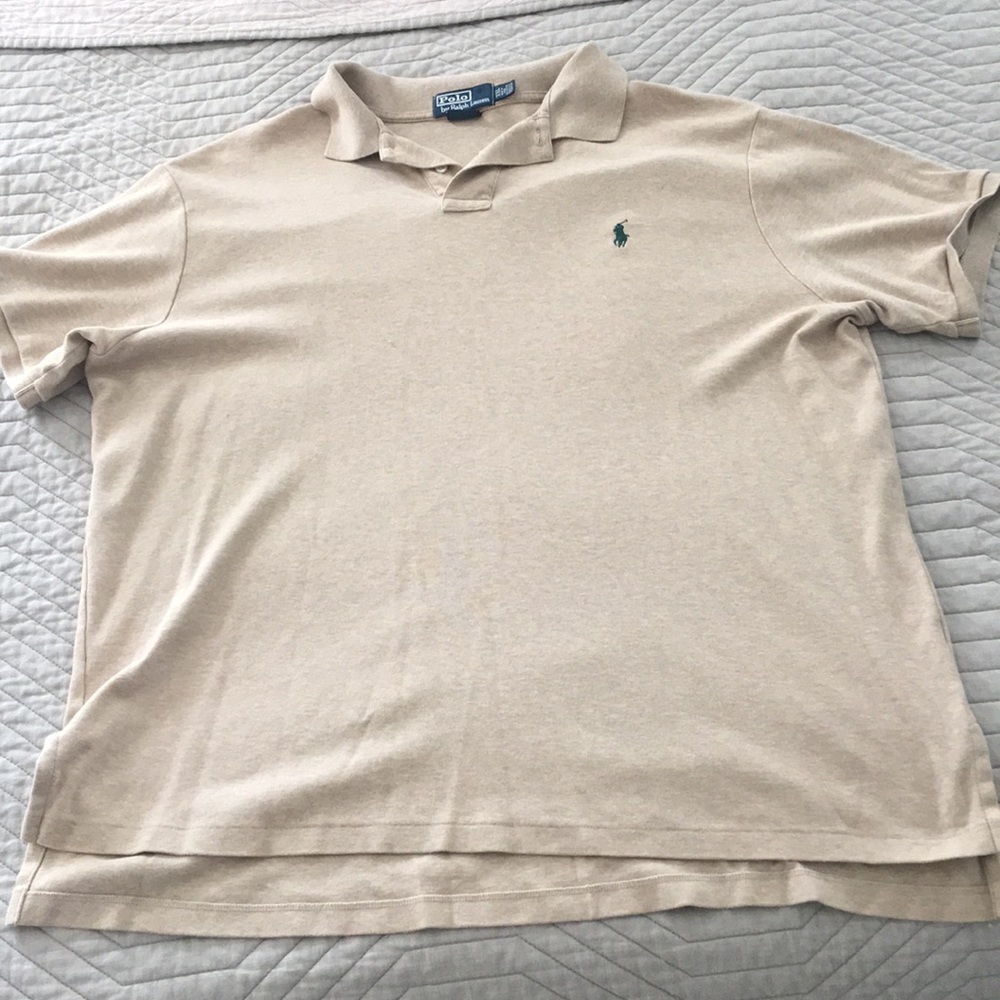 Tan polo size XXL